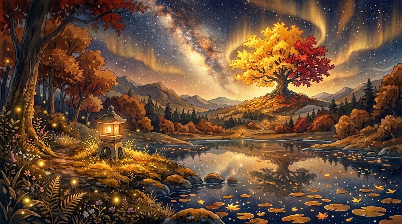 Sanctuary celestial in autumn