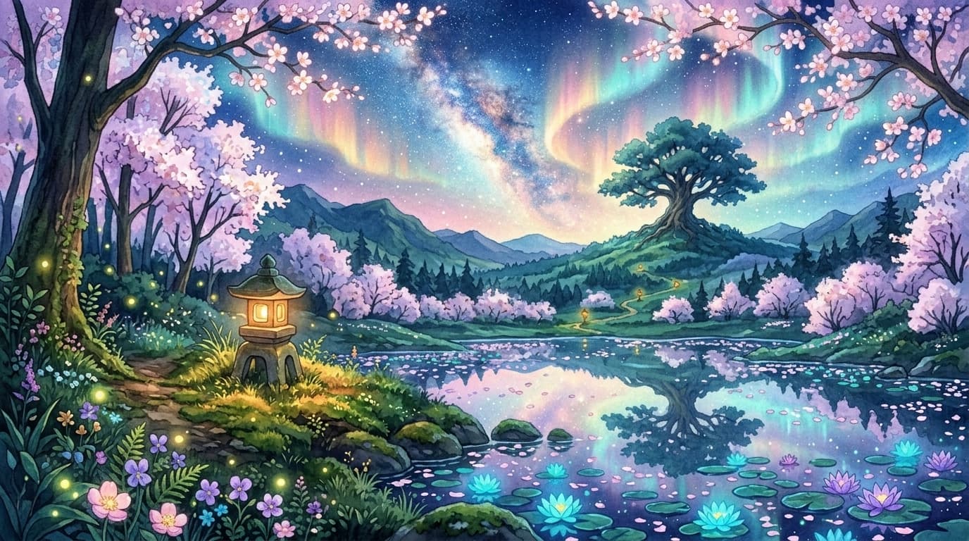 Sanctuary celestial in spring