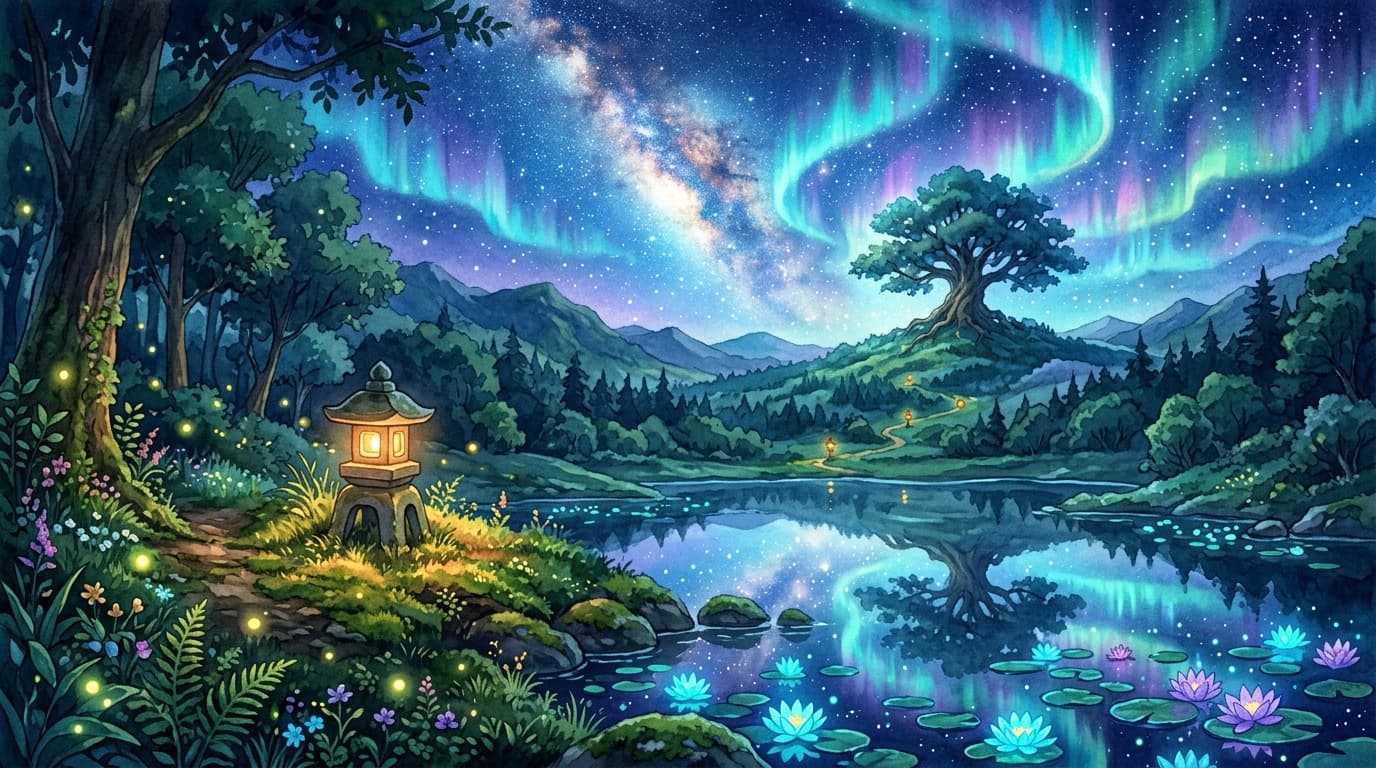 Sanctuary celestial in summer
